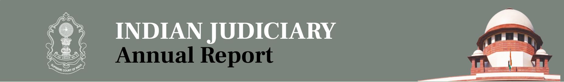 Indian Judiciary Annual Report